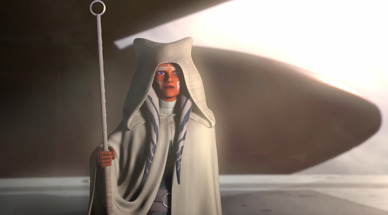 Ahsoka’s new outfits after Return of the Jedi.